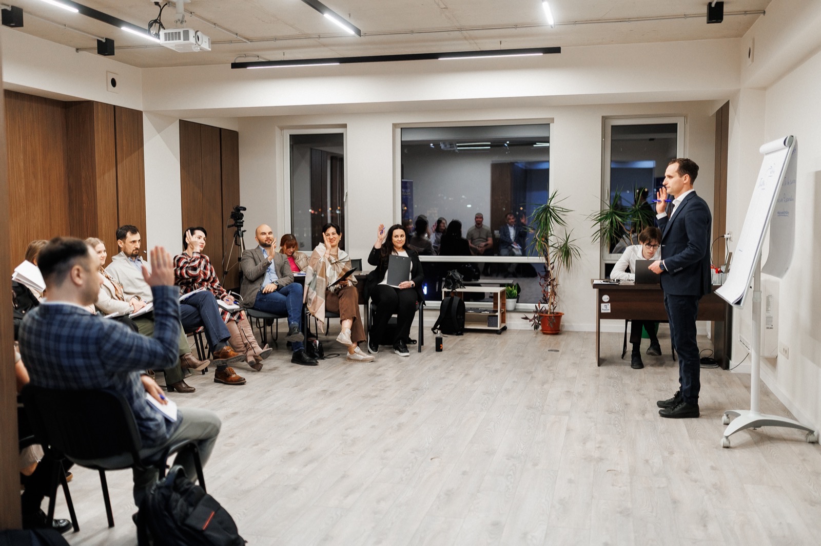 Exercițiu practic: toată grupa implicată